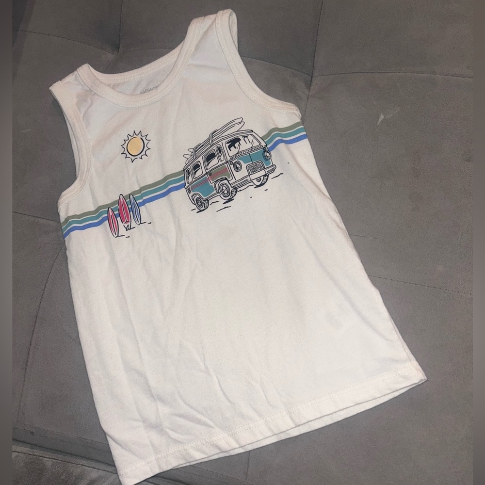 2 Garanimals Tank Tops with Varied Designs SZ 3T
